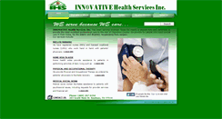 Desktop Screenshot of innovativehealthservicesinc.com